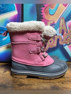 Kids' Kit  Winter /Rain Boots Pink  Cat & Jack SIZE 3